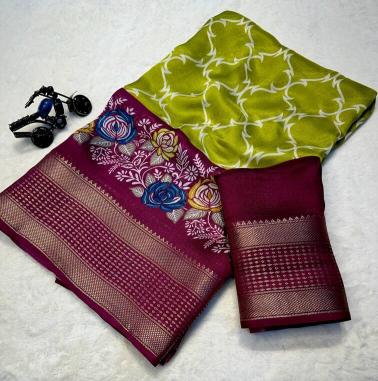 Vastrangan digital print saree lot wholesale in surat